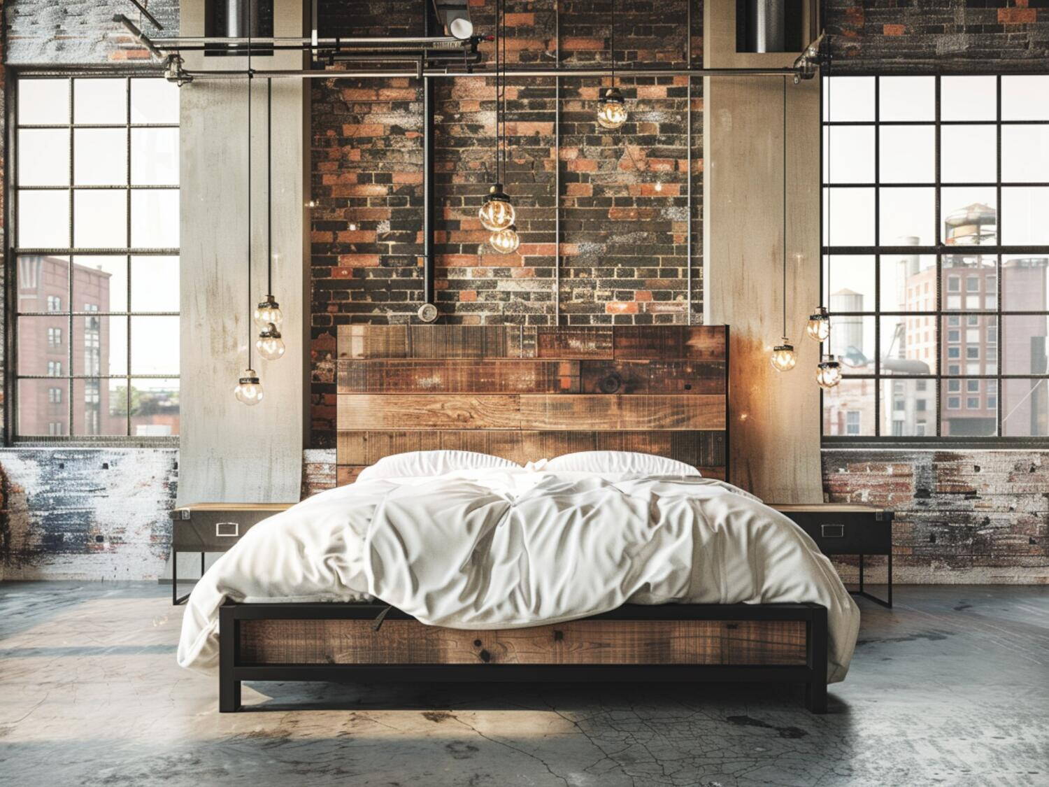 Najlepsze łóżka w stylu industrialnym na 2025 rok.