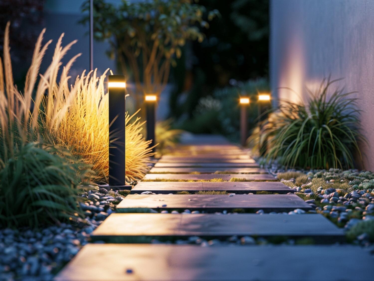Jakie lampy elewacyjne najlepiej oświetlą ścieżki w ogrodzie