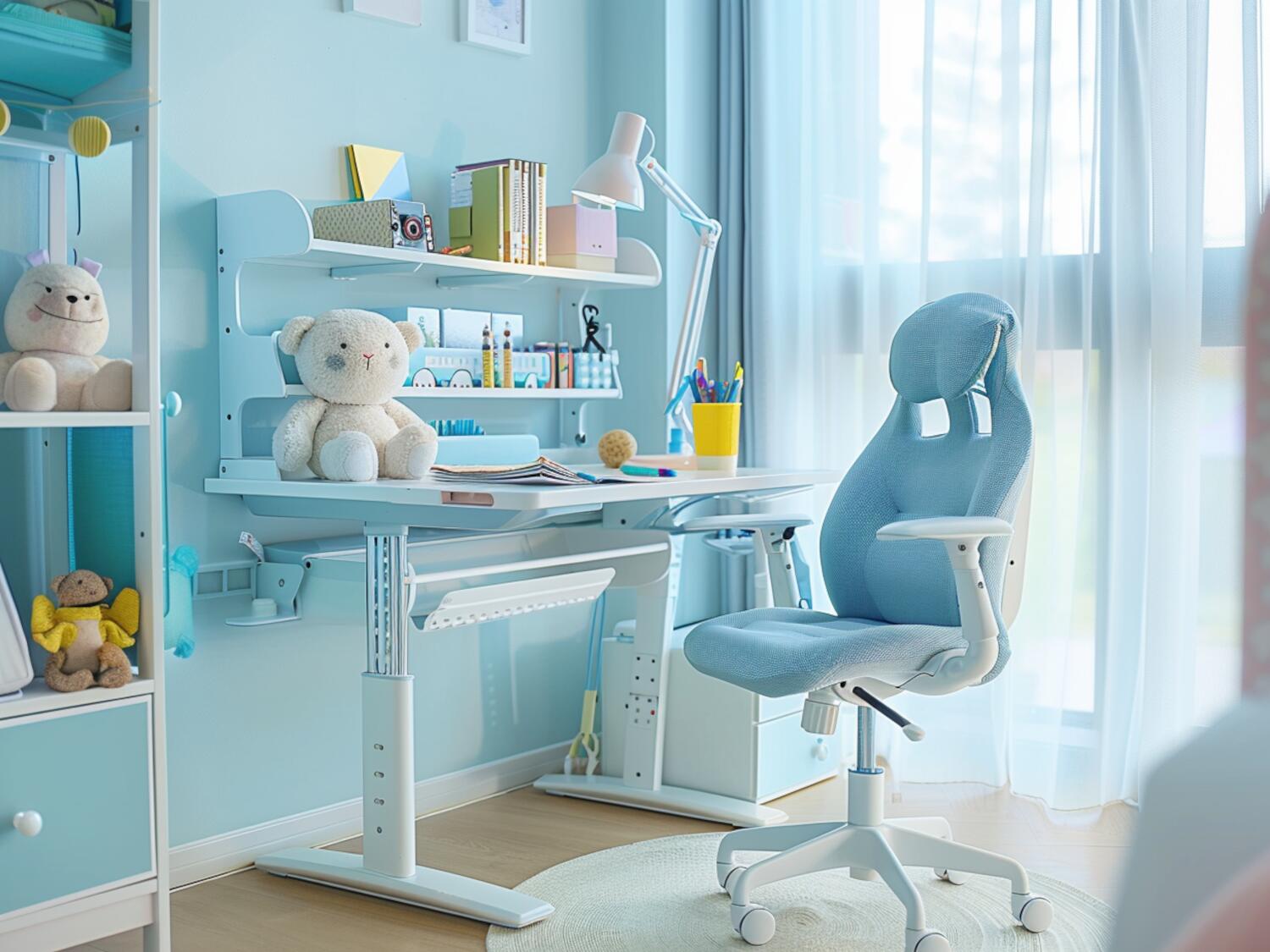 Najlepsze biurka z regulowaną wysokością dla dzieci