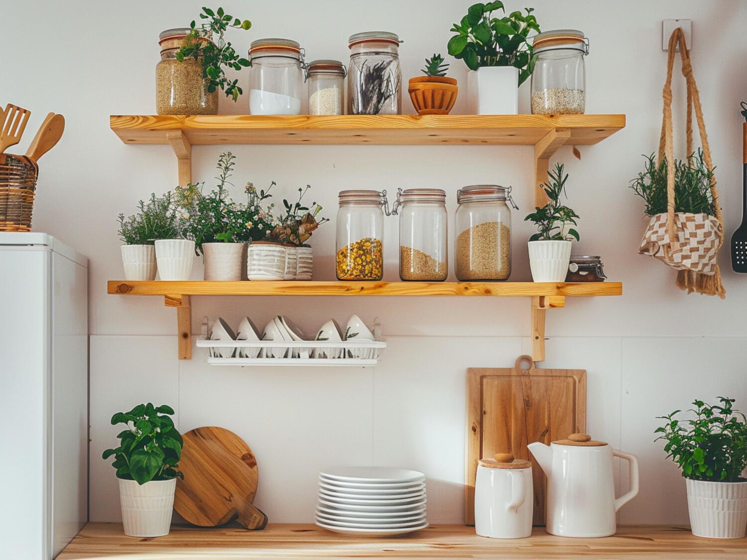 Jak wybrać półki ścienne w stylu skandynawskim do małych mieszkań