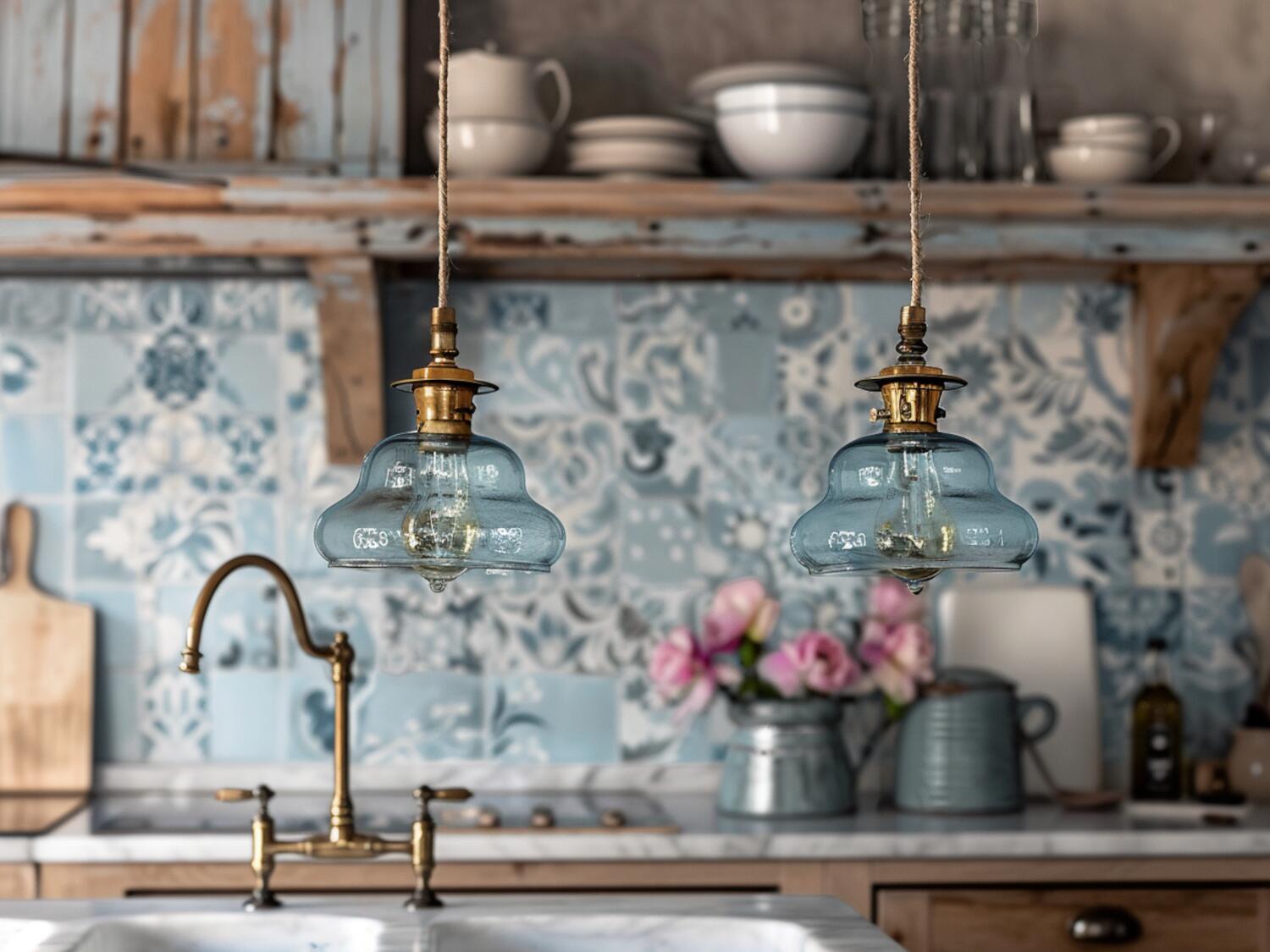 Jakie lampy wiszące najlepiej sprawdzą się w kuchniach w stylu prowansalskim
