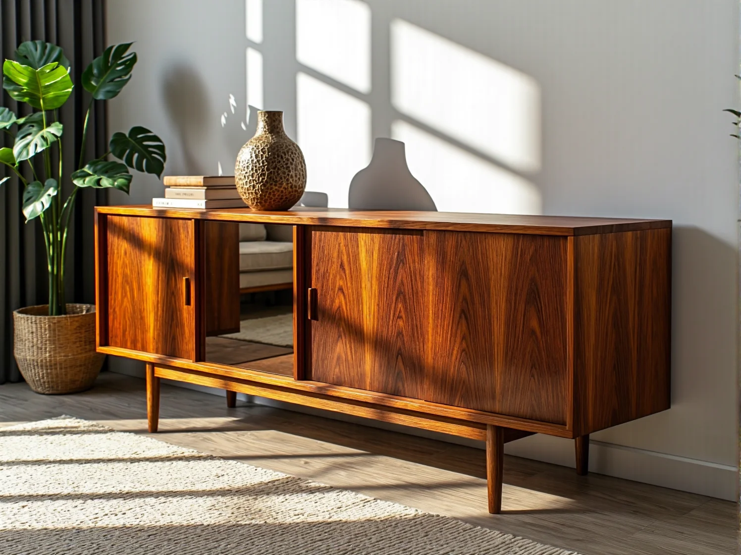 Wełna stalowa i gąbki polerskie do renowacji starych mebli