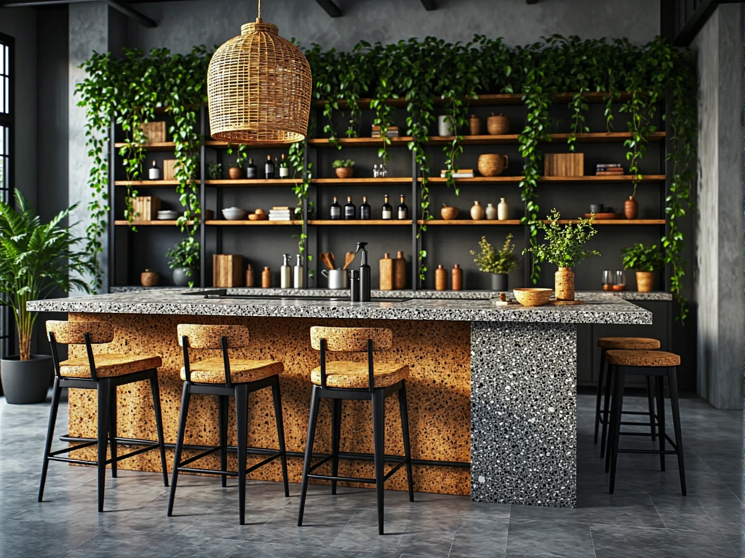 Fotogeniczne krzesła i stoliki kawiarniane w strefie instagrammable przyciągające klientów