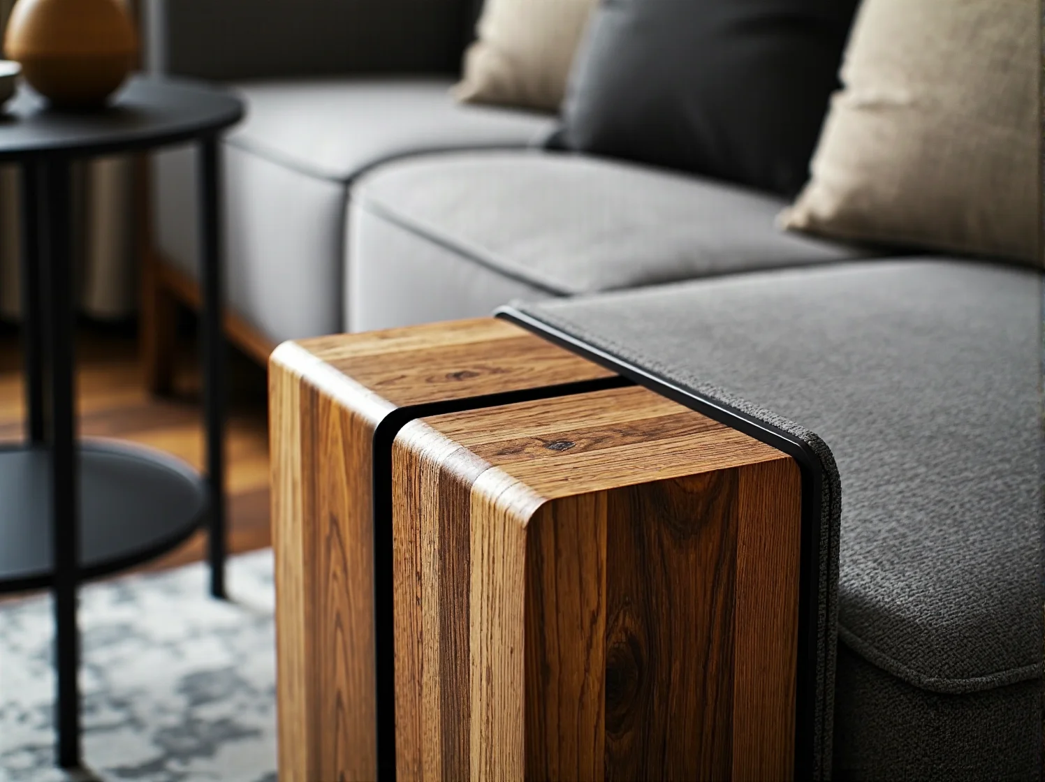 Krzesła jadalniane wyprodukowane z przetworzonego plastiku oceanicznego w stylu modern